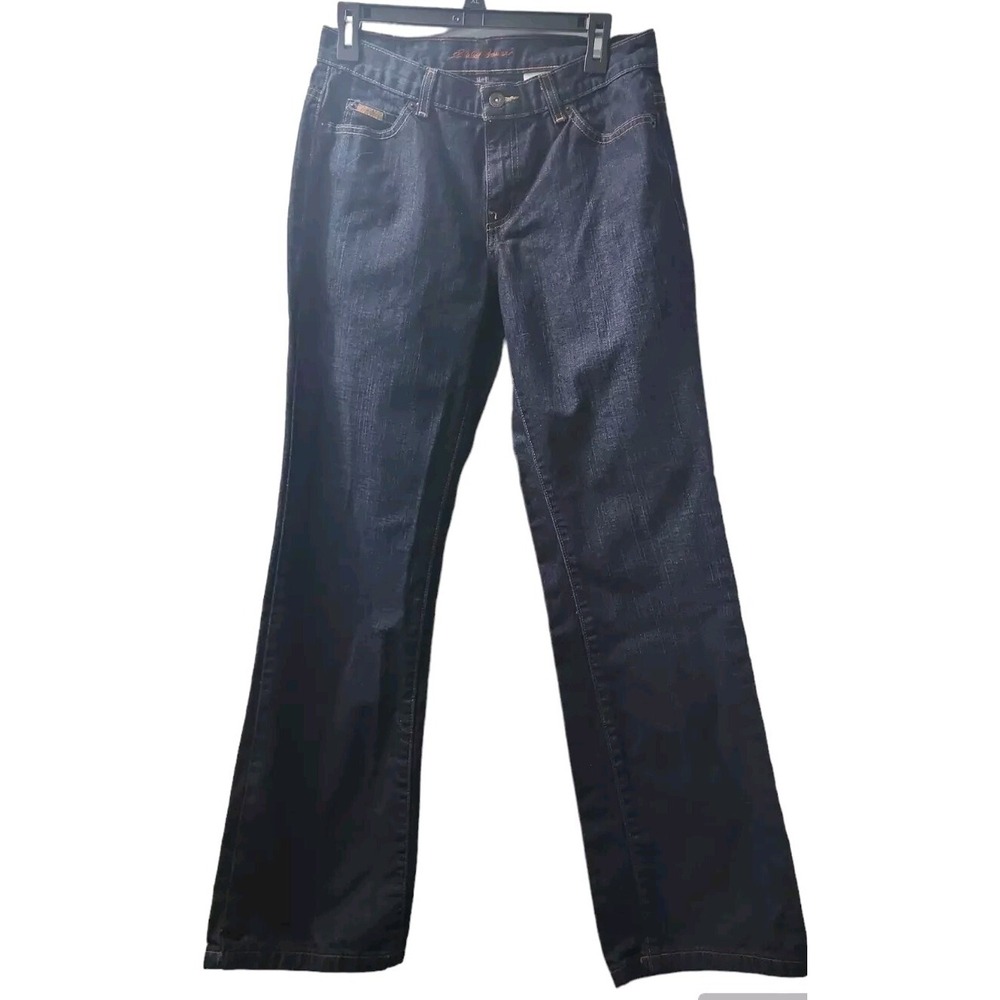 Eddie Bauer Denim Jeans Bootcut Dark Wash Classic Fit Women's Size